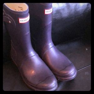 Hunter Boots original short, size 8M